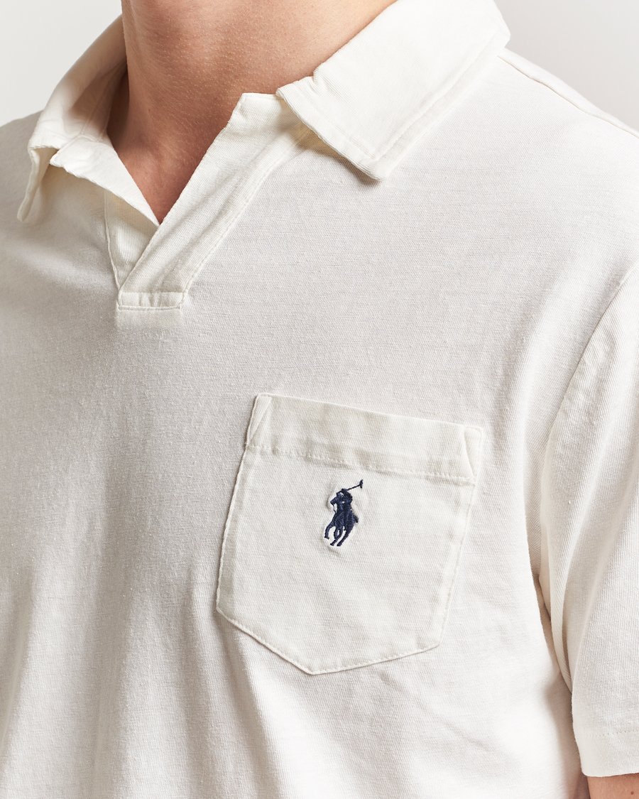 Polo Ralph Lauren Johnny Cotton/Linen Polo Nevis at CareOfCarl.com