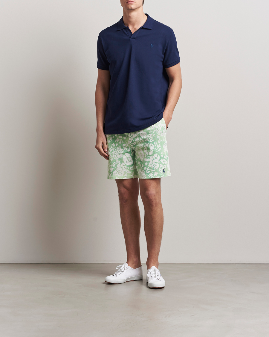 Men | Shorts | Polo Ralph Lauren | Spa Terry Shorts Flower Pistacho