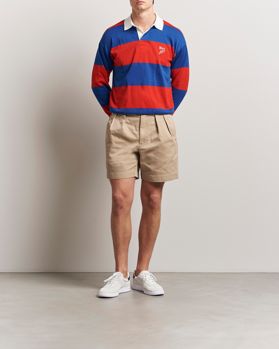Men | Shorts | Polo Ralph Lauren | Cormac Pleated Shorts RL Khaki