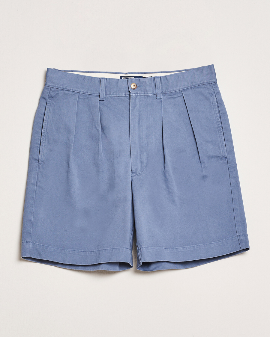 Men | Shorts | Polo Ralph Lauren | Cormac Pleated Shorts Capri Blue