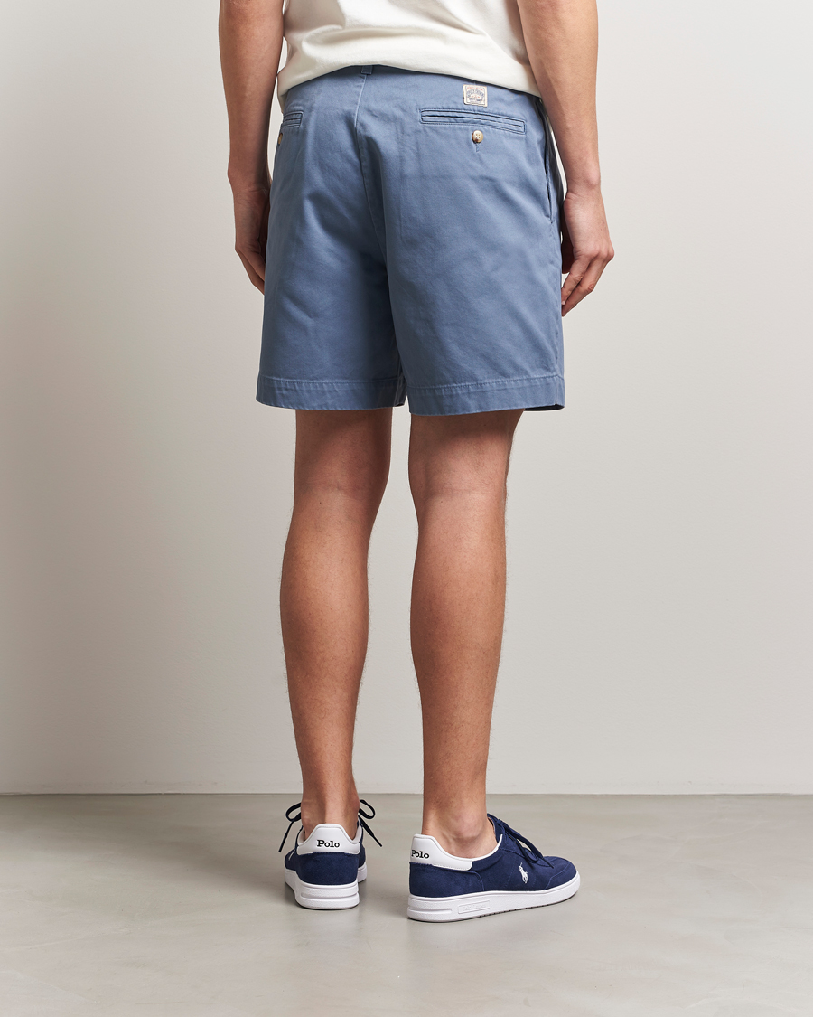 Men | Shorts | Polo Ralph Lauren | Cormac Pleated Shorts Capri Blue