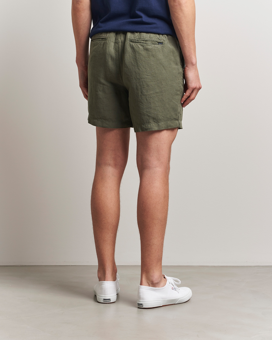 Men | Shorts | Polo Ralph Lauren | Prepster Linen Shorts New Olive
