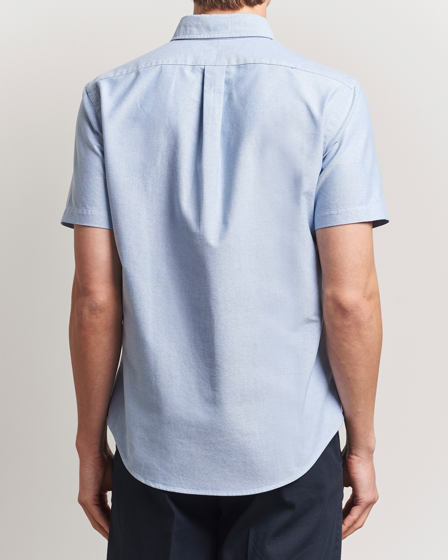 Men | Shirts | Polo Ralph Lauren | Short Sleeve Oxford Shirt Blue