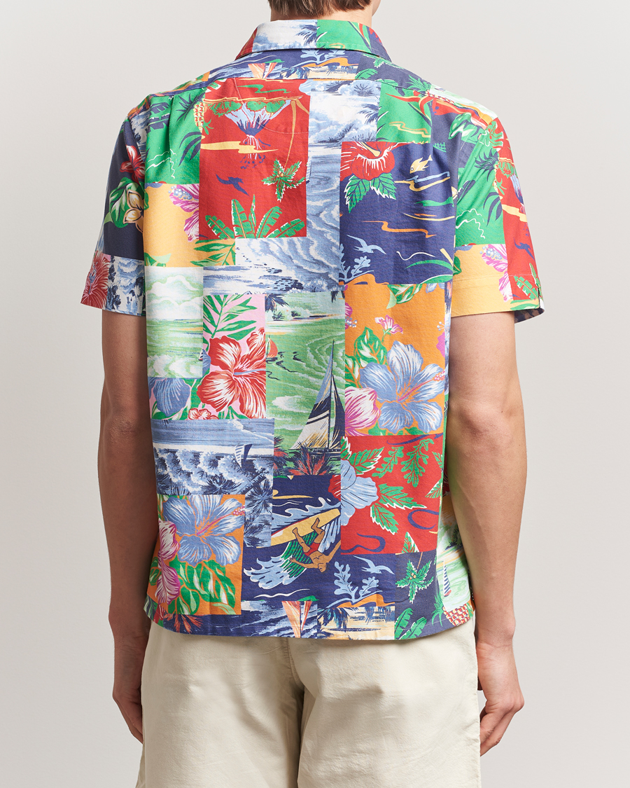 Men | Shirts | Polo Ralph Lauren | Short Sleeve Flower Shirt Beach Patchwork
