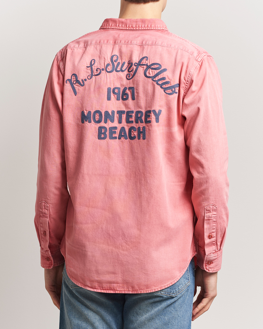 Men | Shirts | Polo Ralph Lauren | Garment Dyed Overshirt Nantucket Red