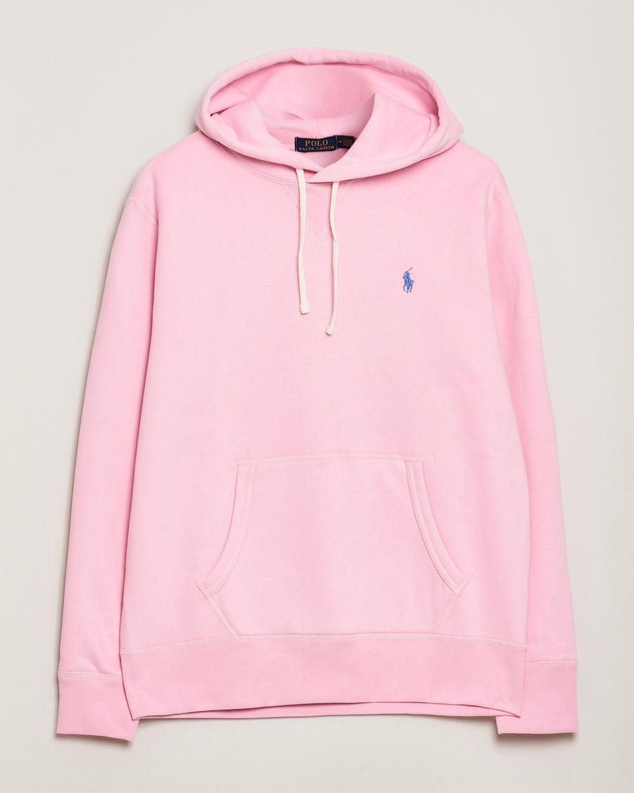 Men | Sweaters & Knitwear | Polo Ralph Lauren | RL Fleece Hoodie Carmel Pink