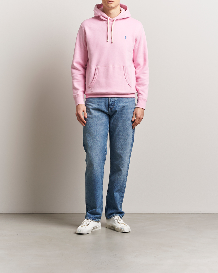 Men | Sweaters & Knitwear | Polo Ralph Lauren | RL Fleece Hoodie Carmel Pink