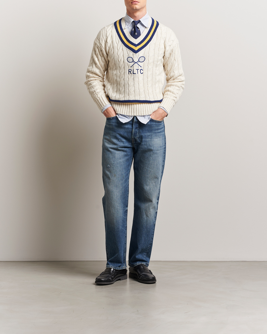 Men | Sweaters & Knitwear | Polo Ralph Lauren | Cricket Cotton/Cashmere Sweater Cream