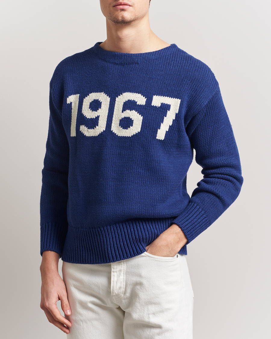 Polo Ralph Lauren 1967 Knitted Sweater Blue at CareOfCarl.com