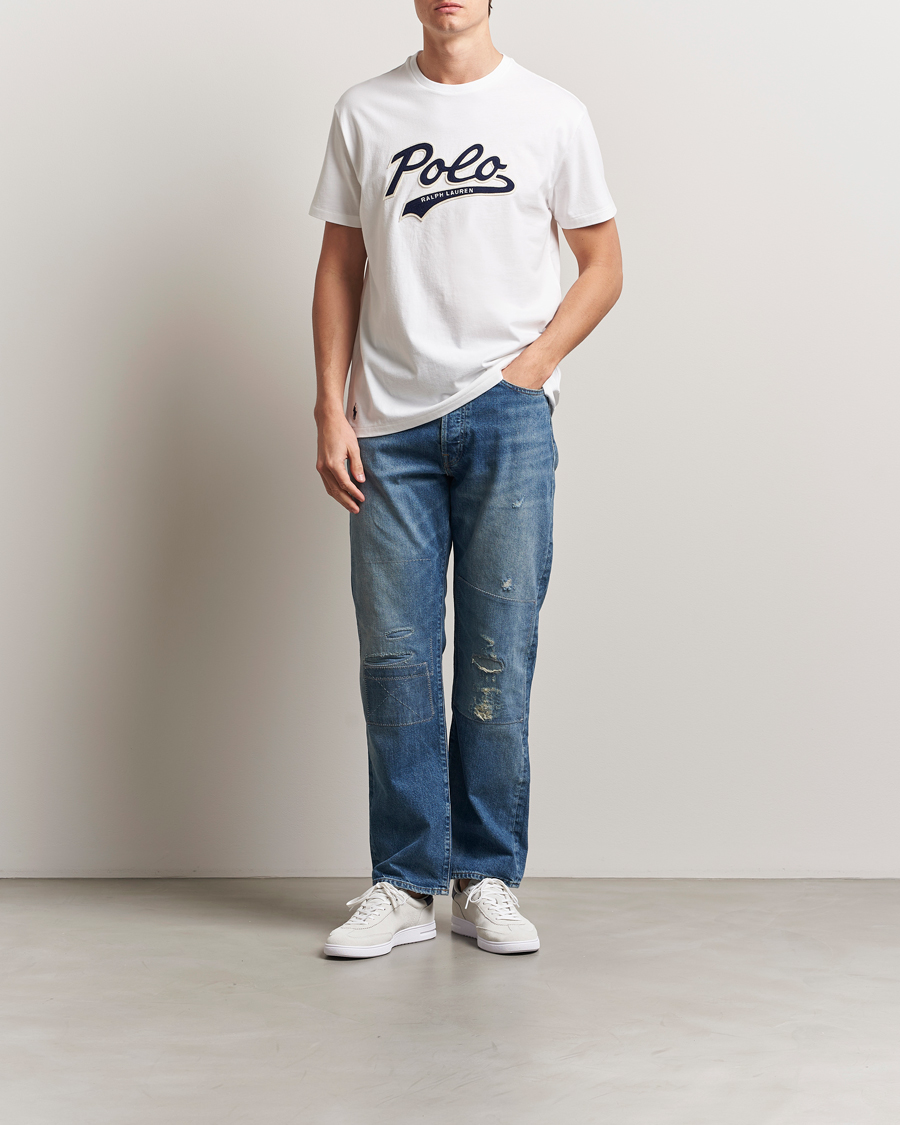 Men | T-Shirts | Polo Ralph Lauren | Crew Neck Logo T-Shirt White