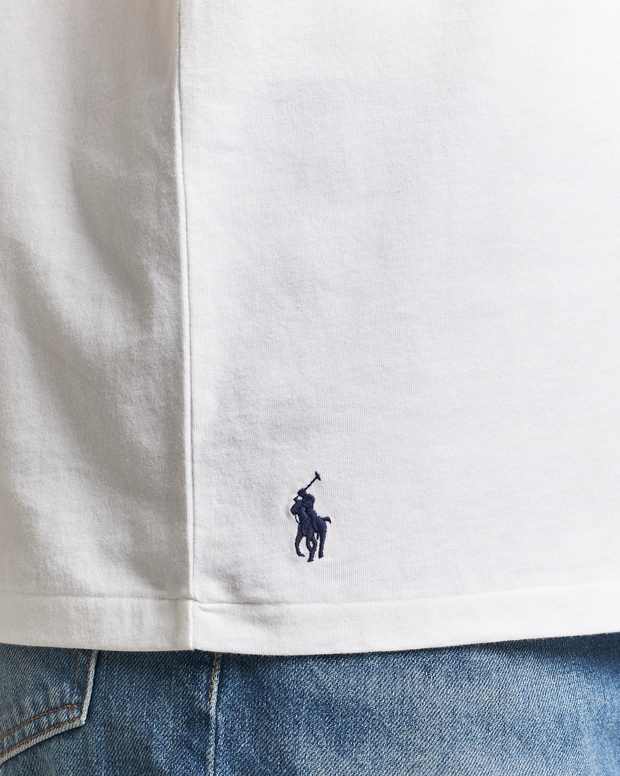 Men | T-Shirts | Polo Ralph Lauren | Crew Neck Logo T-Shirt White