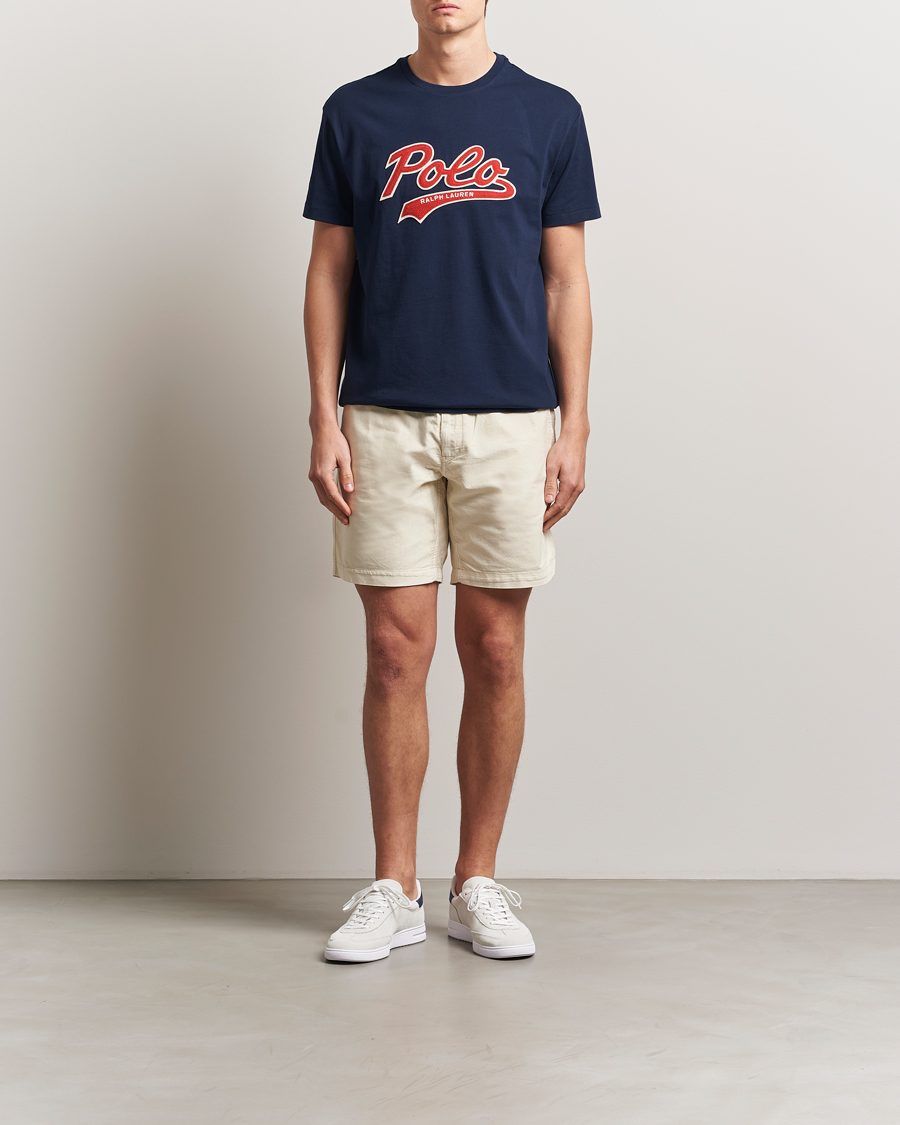 Men | T-Shirts | Polo Ralph Lauren | Crew Neck Logo T-Shirt Cruise Navy