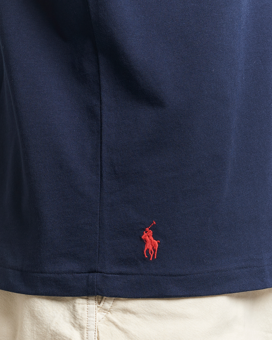 Men | T-Shirts | Polo Ralph Lauren | Crew Neck Logo T-Shirt Cruise Navy