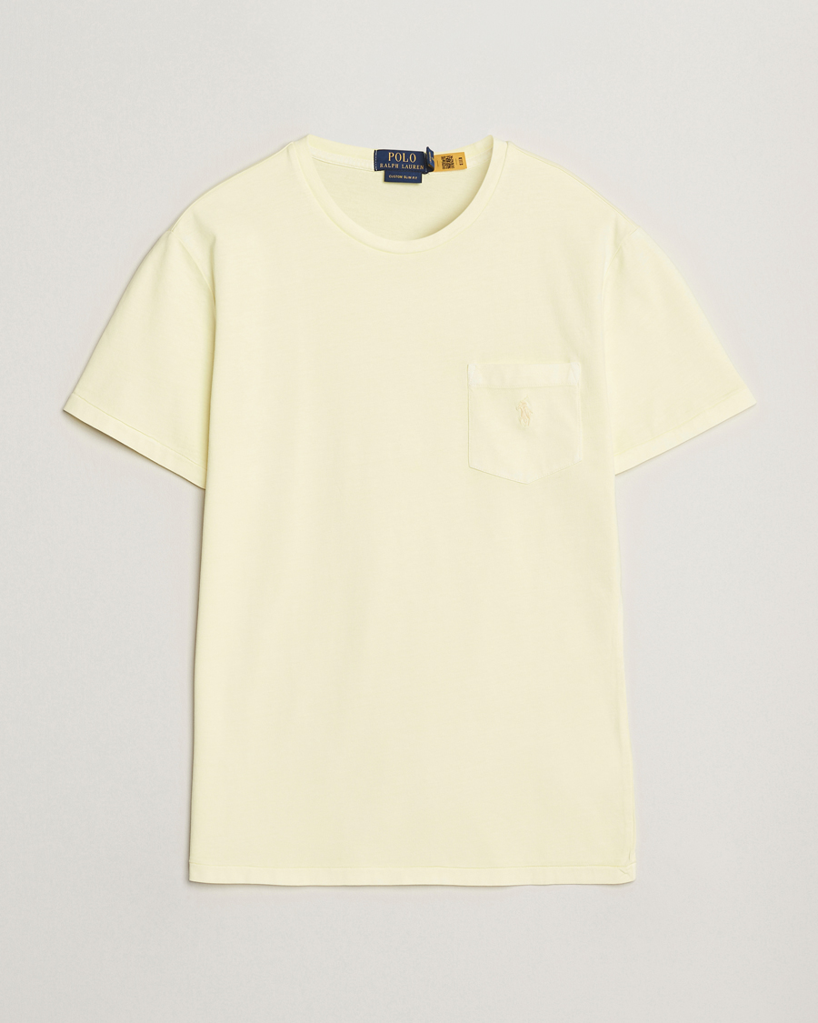 Men | T-Shirts | Polo Ralph Lauren | Crew Neck Pocket T-Shirt Lime