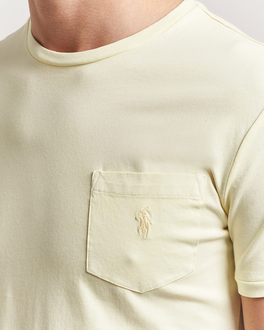 Men | T-Shirts | Polo Ralph Lauren | Crew Neck Pocket T-Shirt Lime