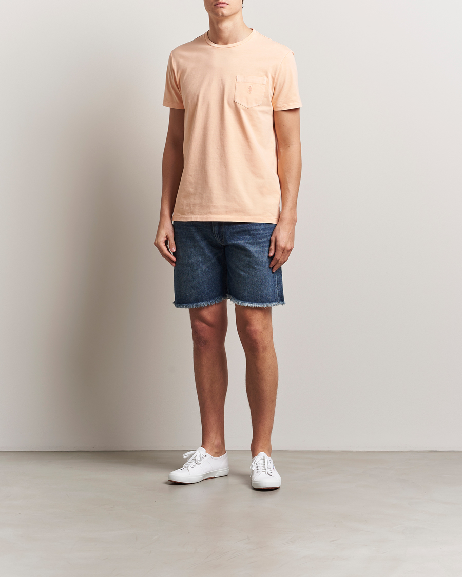 Men | T-Shirts | Polo Ralph Lauren | Crew Neck Pocket T-Shirt Amber