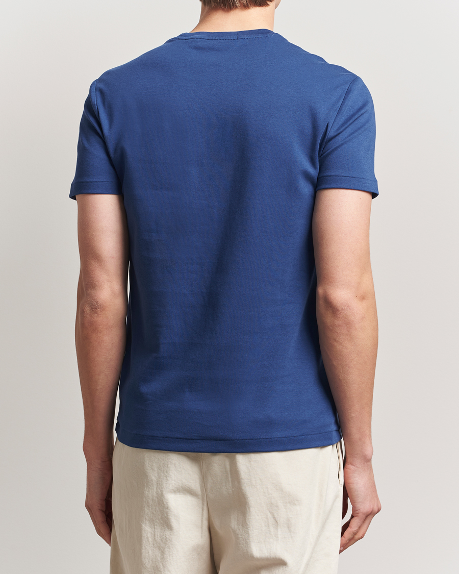 Men | T-Shirts | Polo Ralph Lauren | Luxury Pima Cotton Crew Neck T-Shirt Annapolis Blue