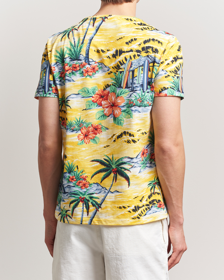 Men | T-Shirts | Polo Ralph Lauren | Custom Slim Fit Striped T-Shirt Surf Shack