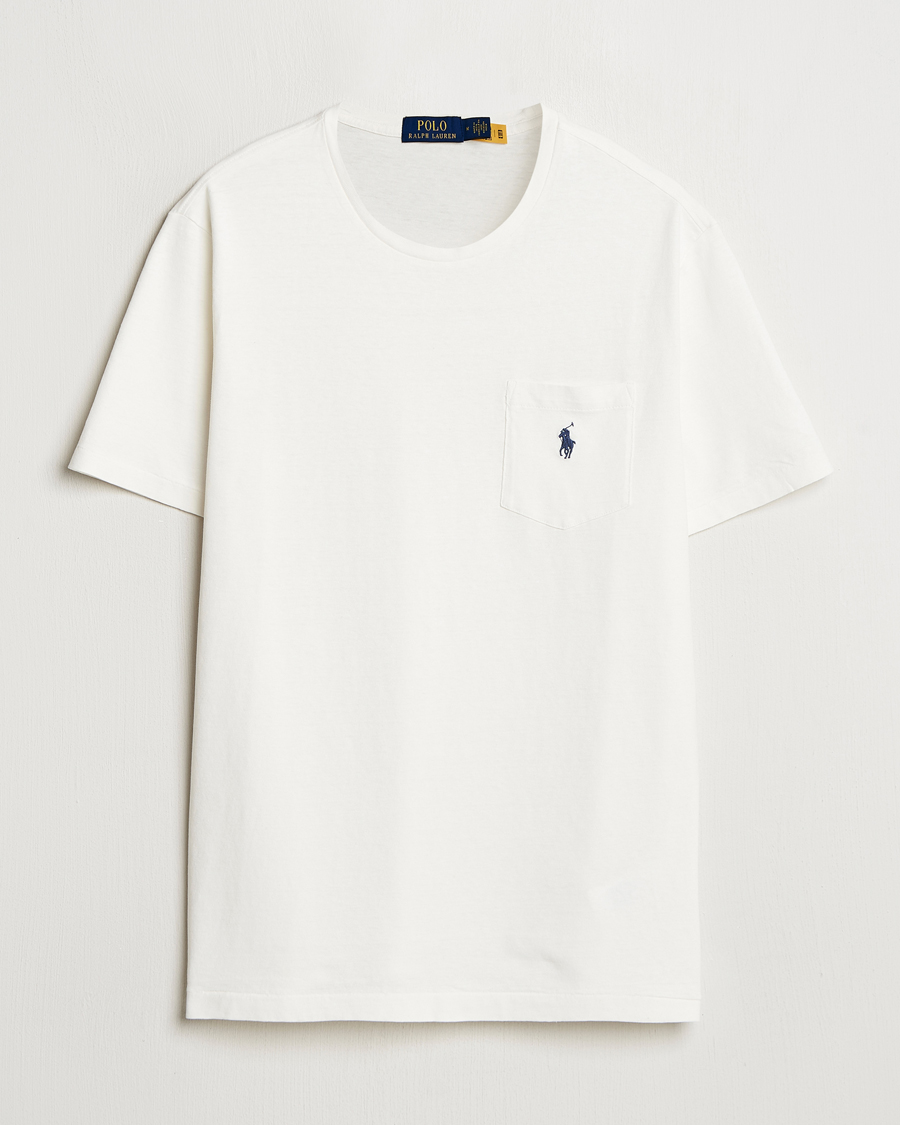Men | T-Shirts | Polo Ralph Lauren | Cotton Linen T-Shirt Nevis