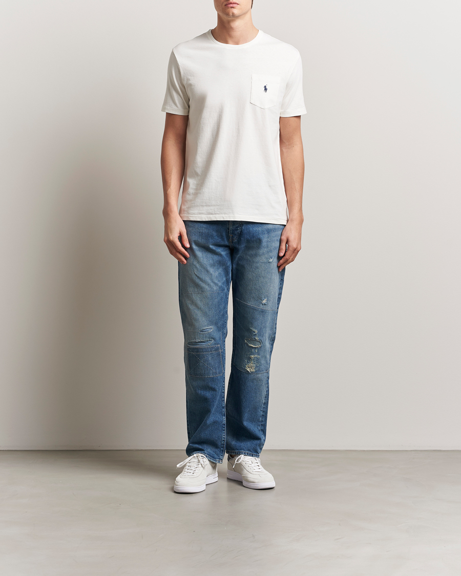 Men | T-Shirts | Polo Ralph Lauren | Cotton Linen T-Shirt Nevis