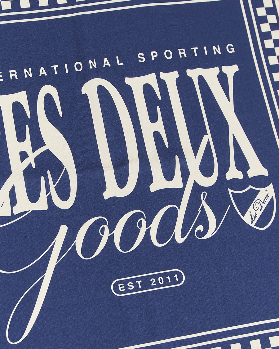 Men | Les Deux Goods Tencel Neckercheif Blue | LES DEUX | Goods Tencel Neckercheif Blue