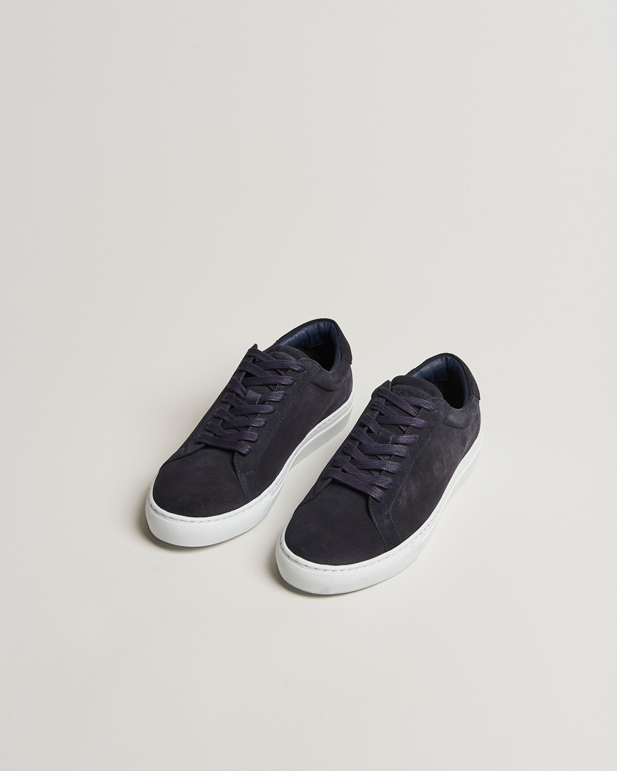 Men | Sneakers | LES DEUX | Theodor Suede Sneakers Navy