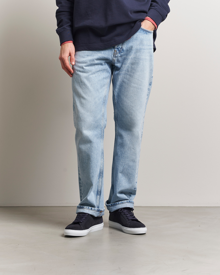 Men | Sneakers | LES DEUX | Theodor Suede Sneakers Navy
