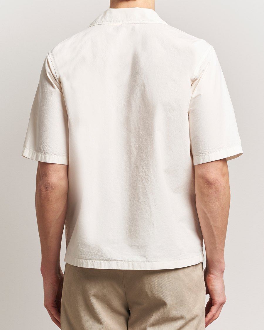 Men | Shirts | Aspesi | Short Sleeve Utility Shirt Light Beige