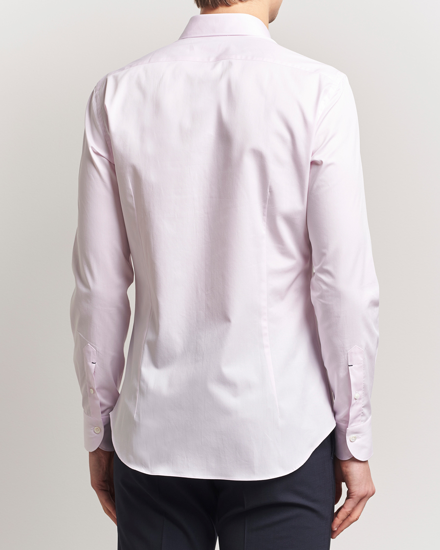 Men | Shirts | Mazzarelli | Soft Cotton Cut Away Shirt Rosa