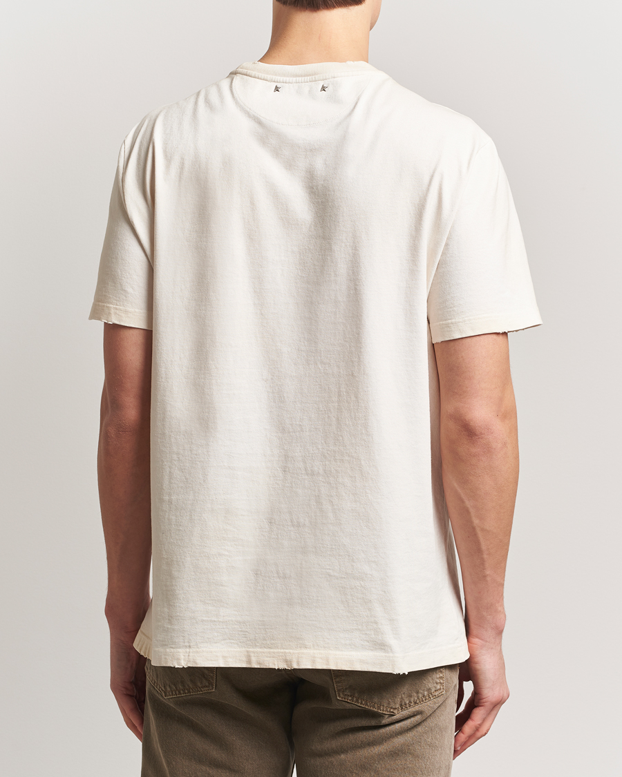 Golden Goose Short Sleeve Journey T-Shirt Heritage White at
