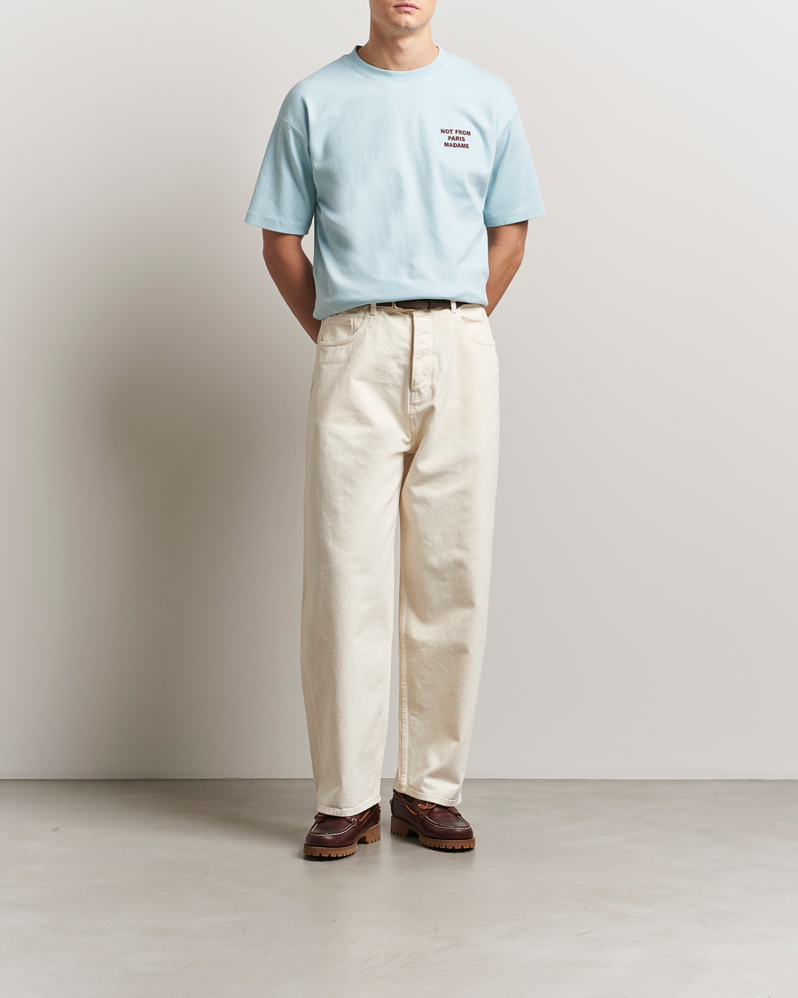 Men | Jeans | Drôle de Monsieur | Wide Fit Jeans Off White