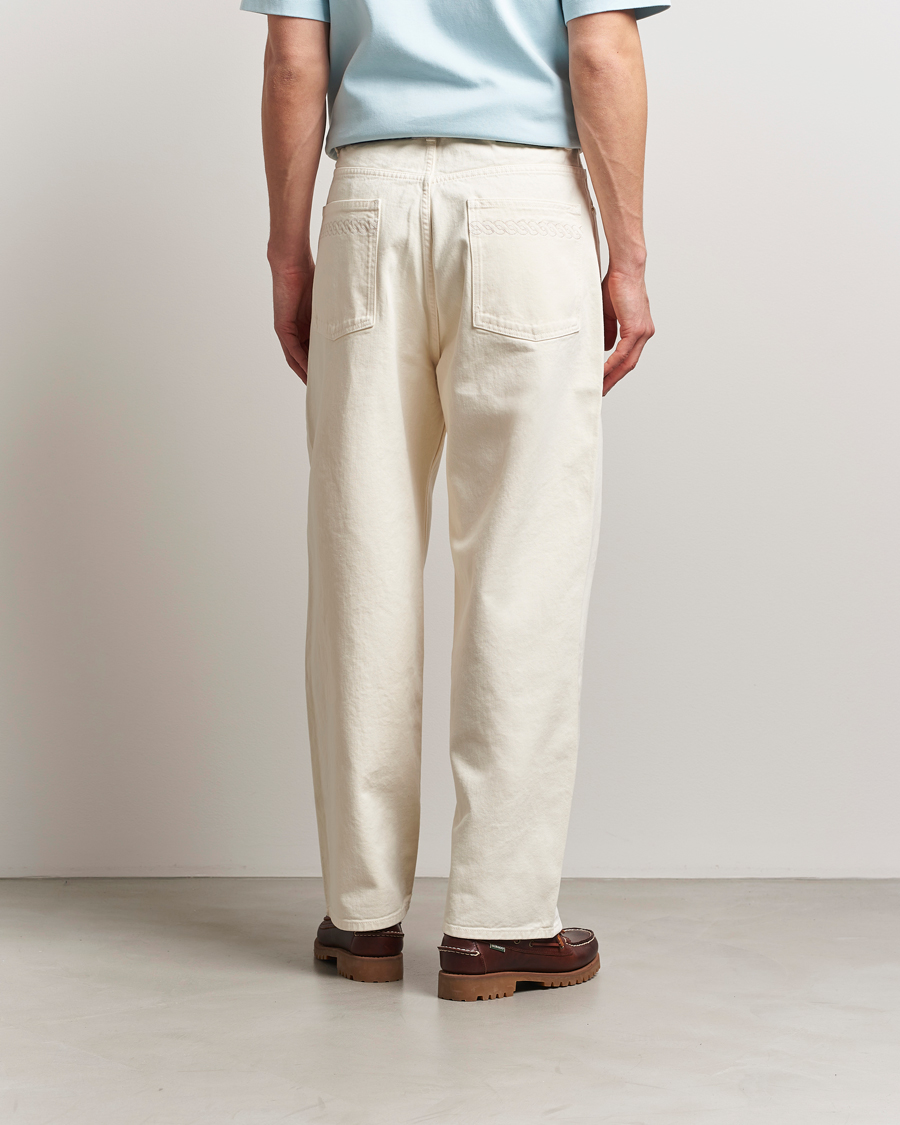 Men | Jeans | Drôle de Monsieur | Wide Fit Jeans Off White