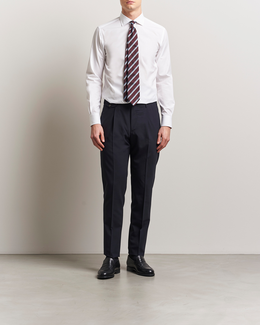 Men | Shirts | Brioni | Slim Fit Dress Shirt White