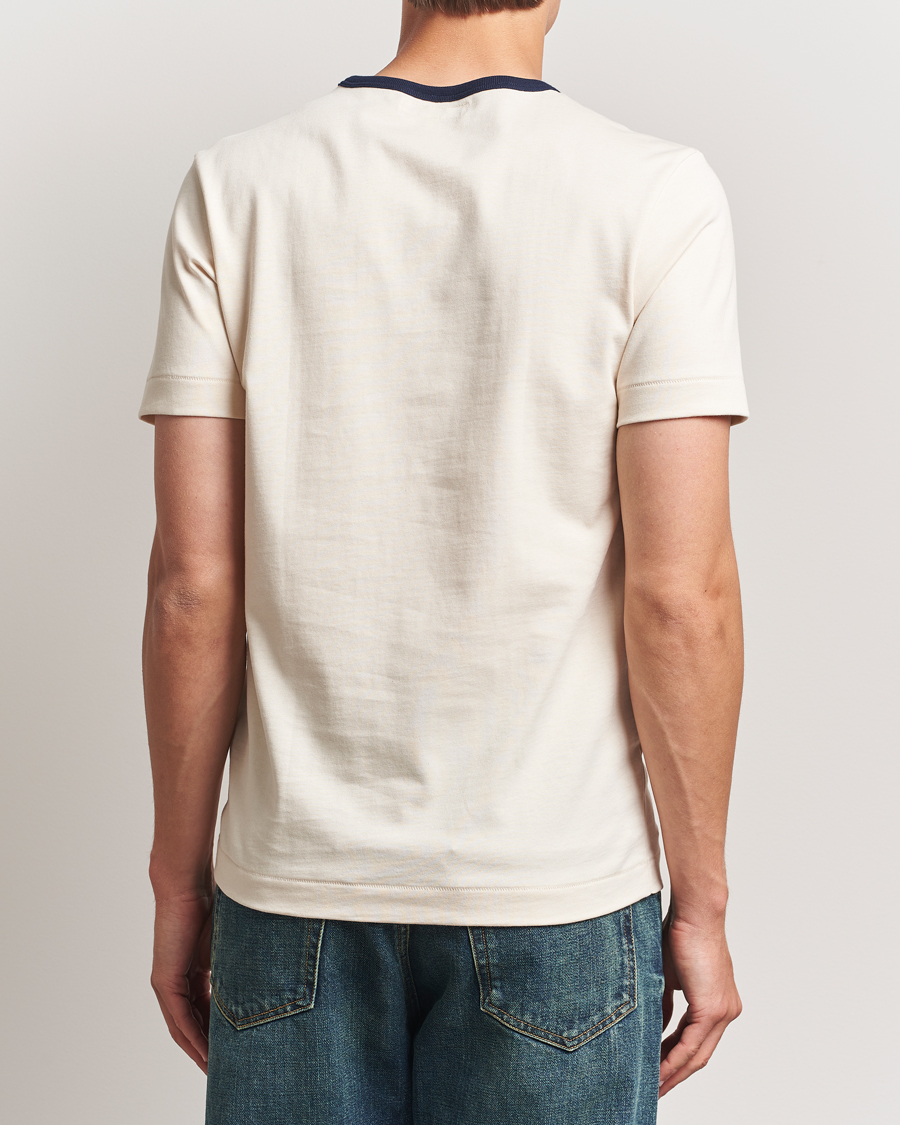 Men | T-Shirts | Merz b. Schwanen | Classic Fit T-Shirt Nature/Ink