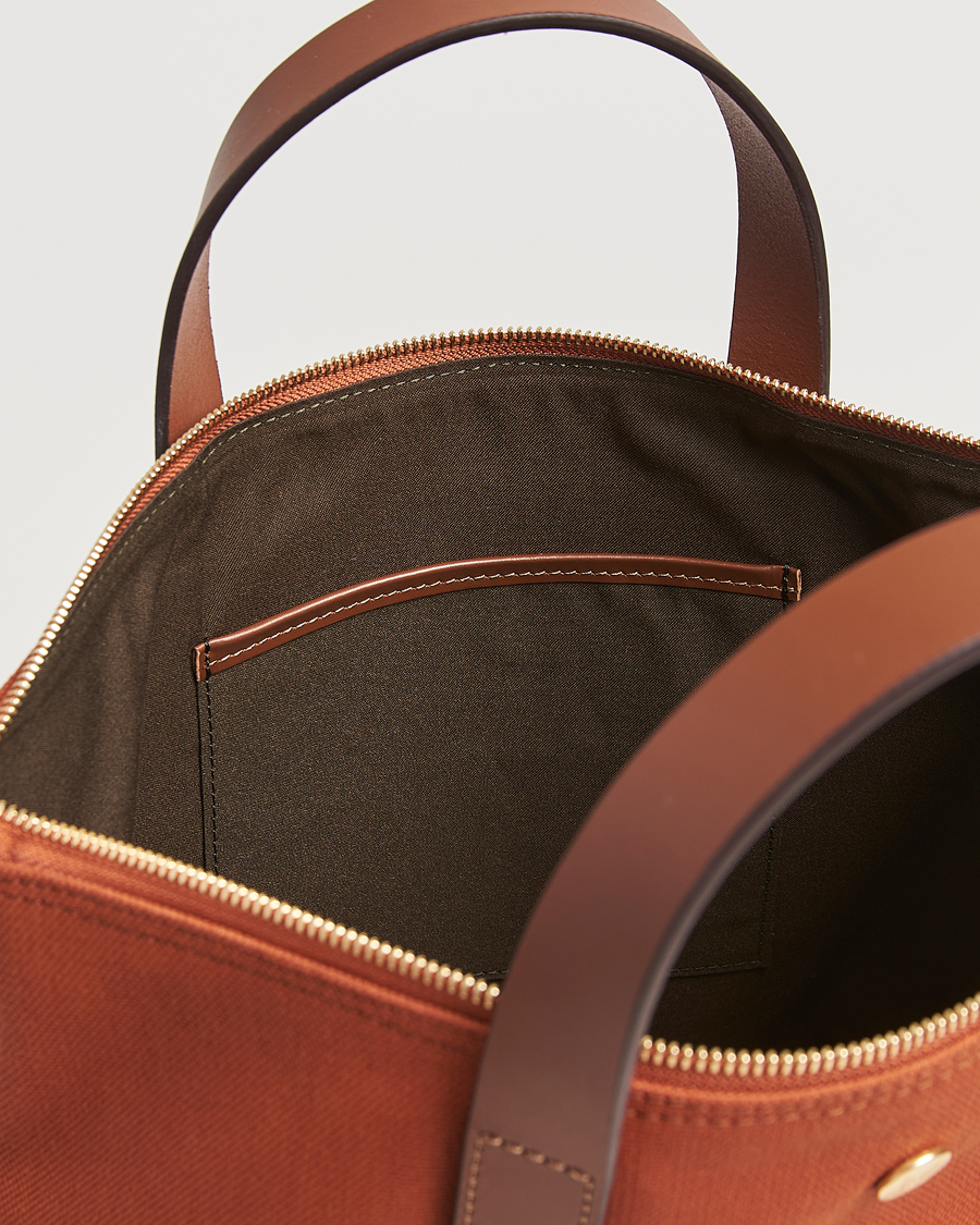 Men | Mismo M/S Canvas Shopper Terracotta/Cuoio | Mismo | M/S Canvas Shopper Terracotta/Cuoio