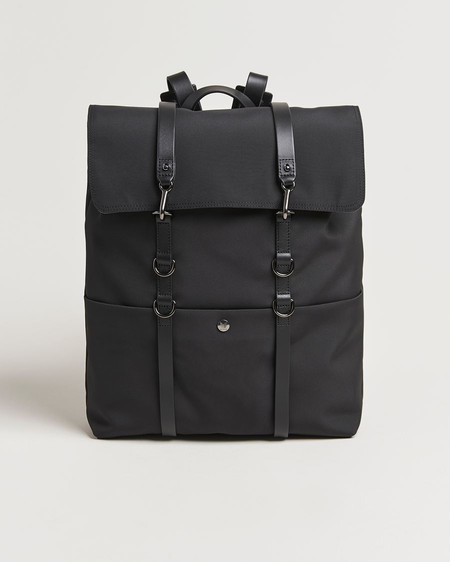 Men | Bags | Mismo | M/S Nylon Backpack Eclipse Black/Black