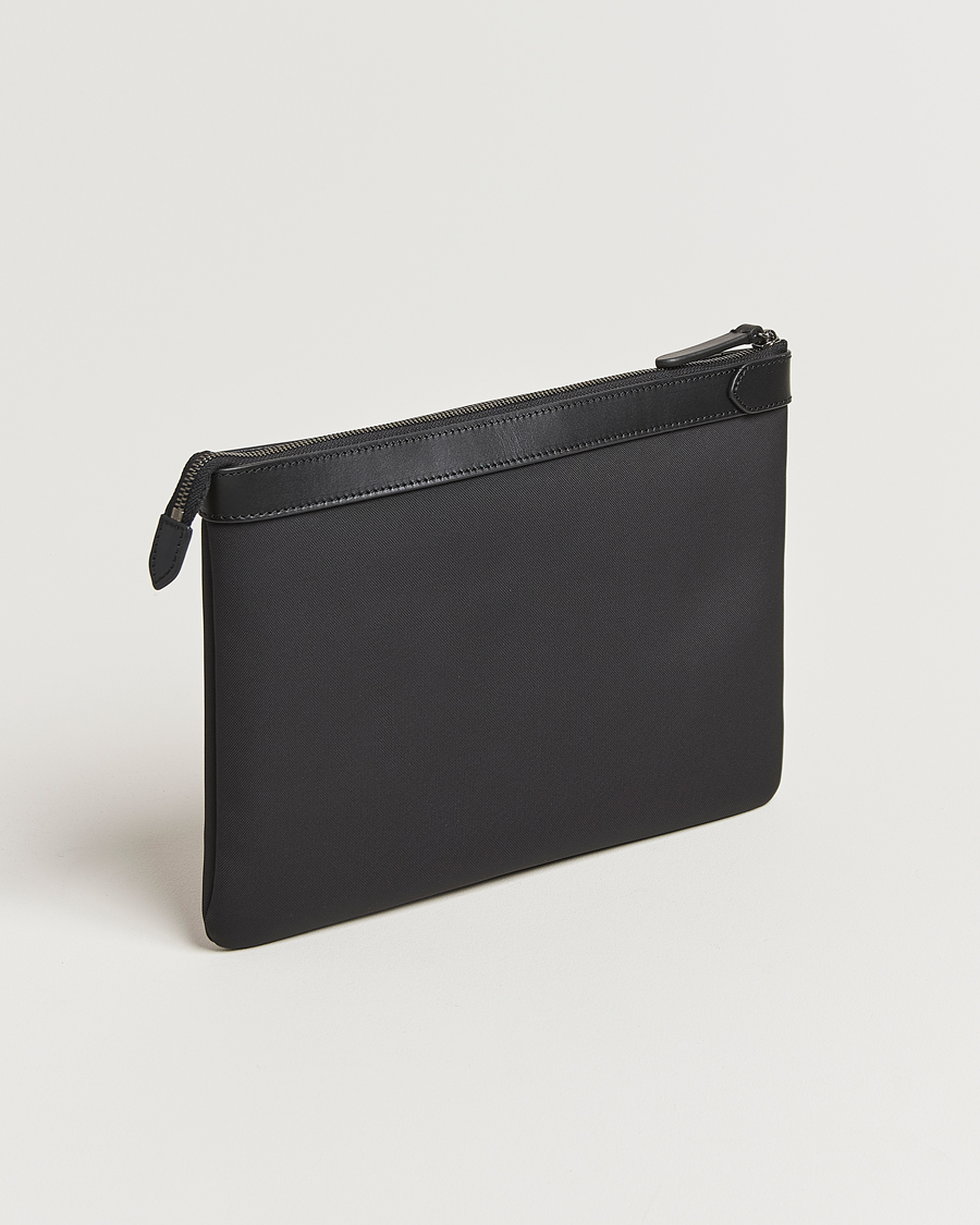 Men | Bags | Mismo | M/S Nylon Pouch Large Eclipse Black/Black