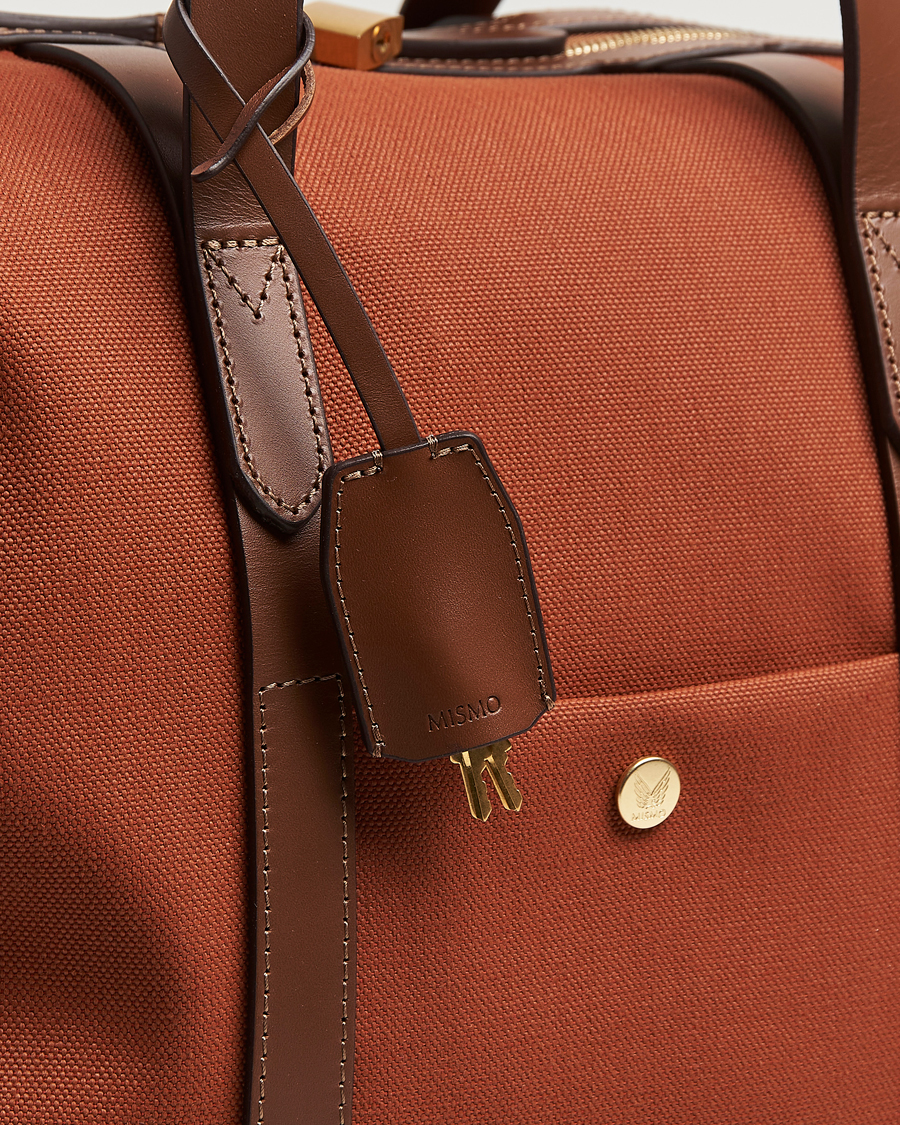 Men | Mismo M/S Avail 48h Nylon Weekendbag Terracotta/Cuoio | Mismo | M/S Avail 48h Nylon Weekendbag Terracotta/Cuoio