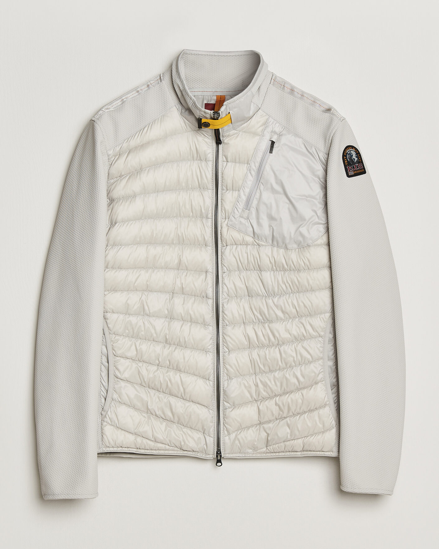 Men | Coats & Jackets | Parajumpers | Jayden Mesh Hybrid Jacket Ghiaccio