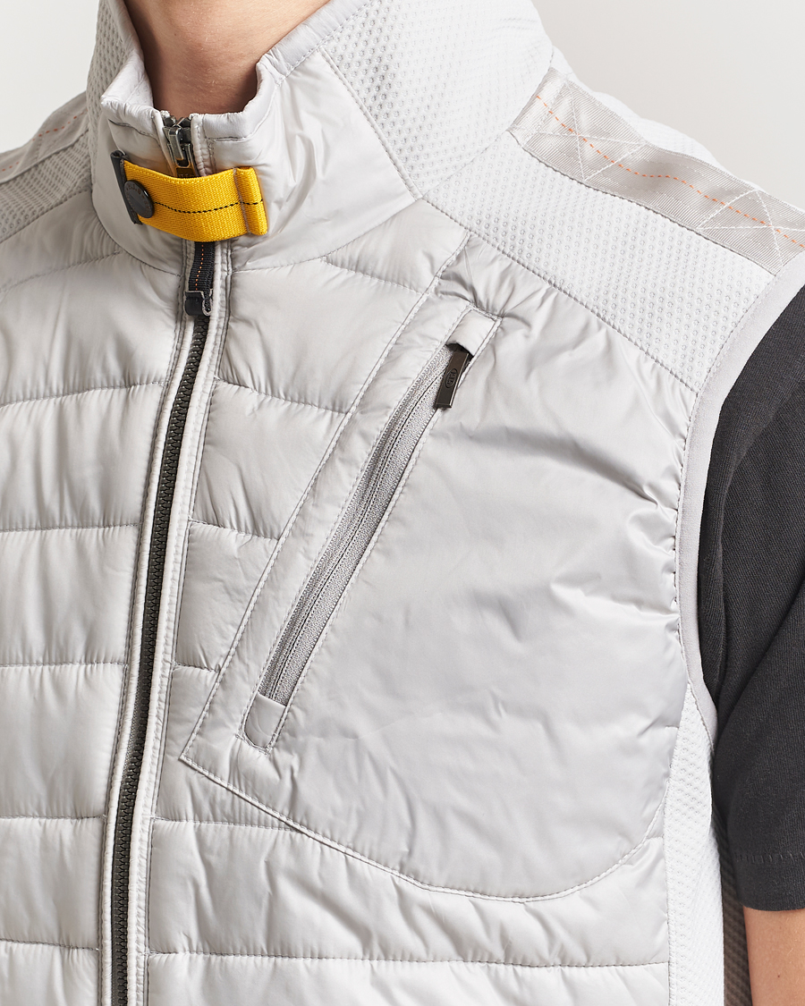 Men | Coats & Jackets | Parajumpers | Zavier Hybrid Vest Ghiaccio