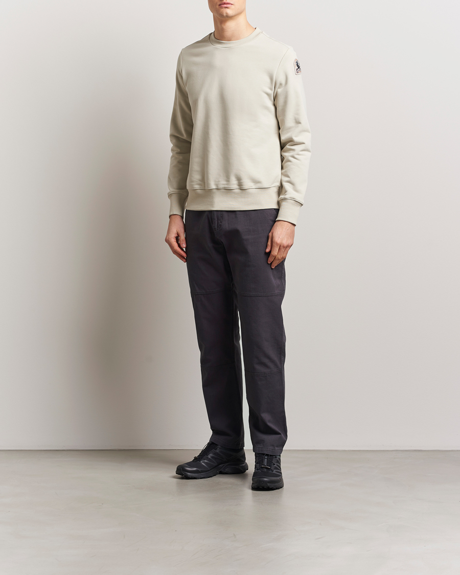 Men | Sweaters & Knitwear | Parajumpers | K2 Super Easy Crew Neck Sweatshirt Asparagus
