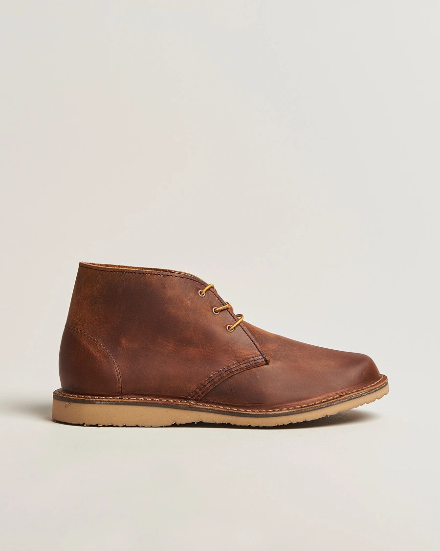 Men | Boots | Red Wing Shoes | Weekender Chukka Copper Rough/Though Leather