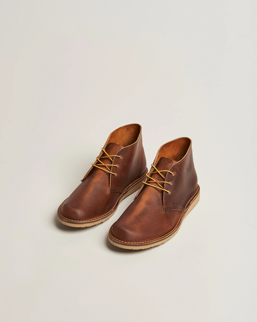 Men | Boots | Red Wing Shoes | Weekender Chukka Copper Rough/Though Leather