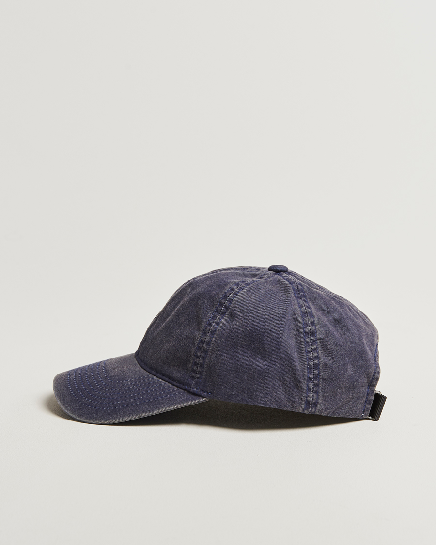 Men | Hats & Caps | Varsity Headwear | Washed Cotton Baseball Cap Navy