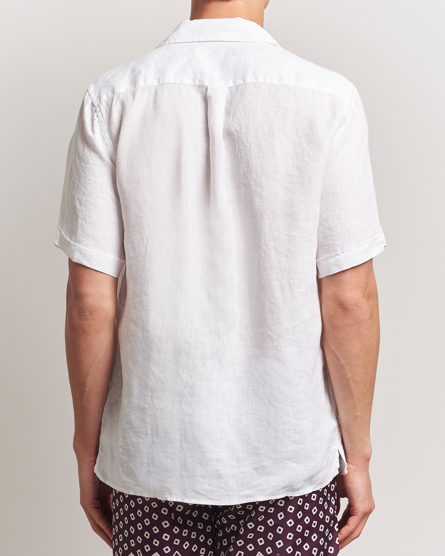 Men | Shirts | Vilebrequin | Charli Resort Short Sleeve Shirt Blanc