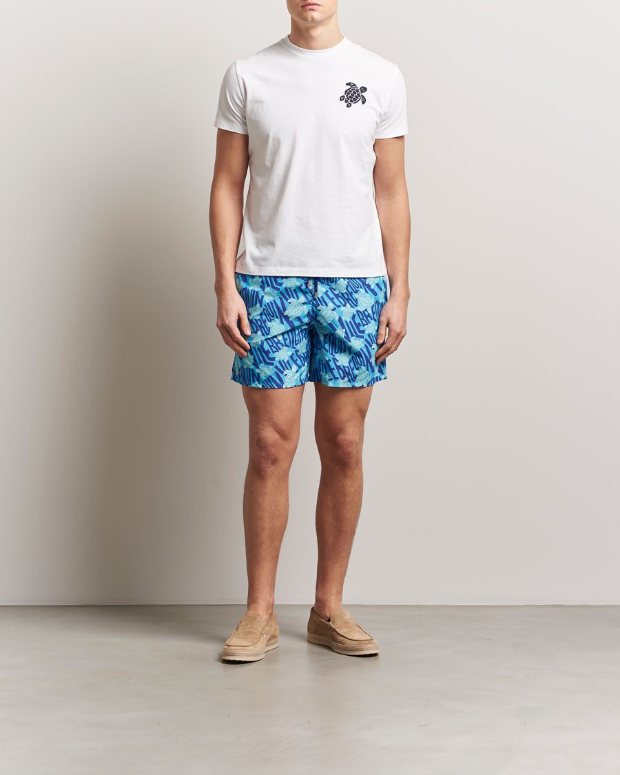 Men | T-Shirts | Vilebrequin | Portisol Embroidered T-Shirt Blanc