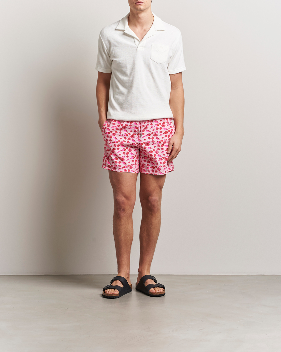 Men | Swimwear | Vilebrequin | Moorea Swimshorts Pivoine