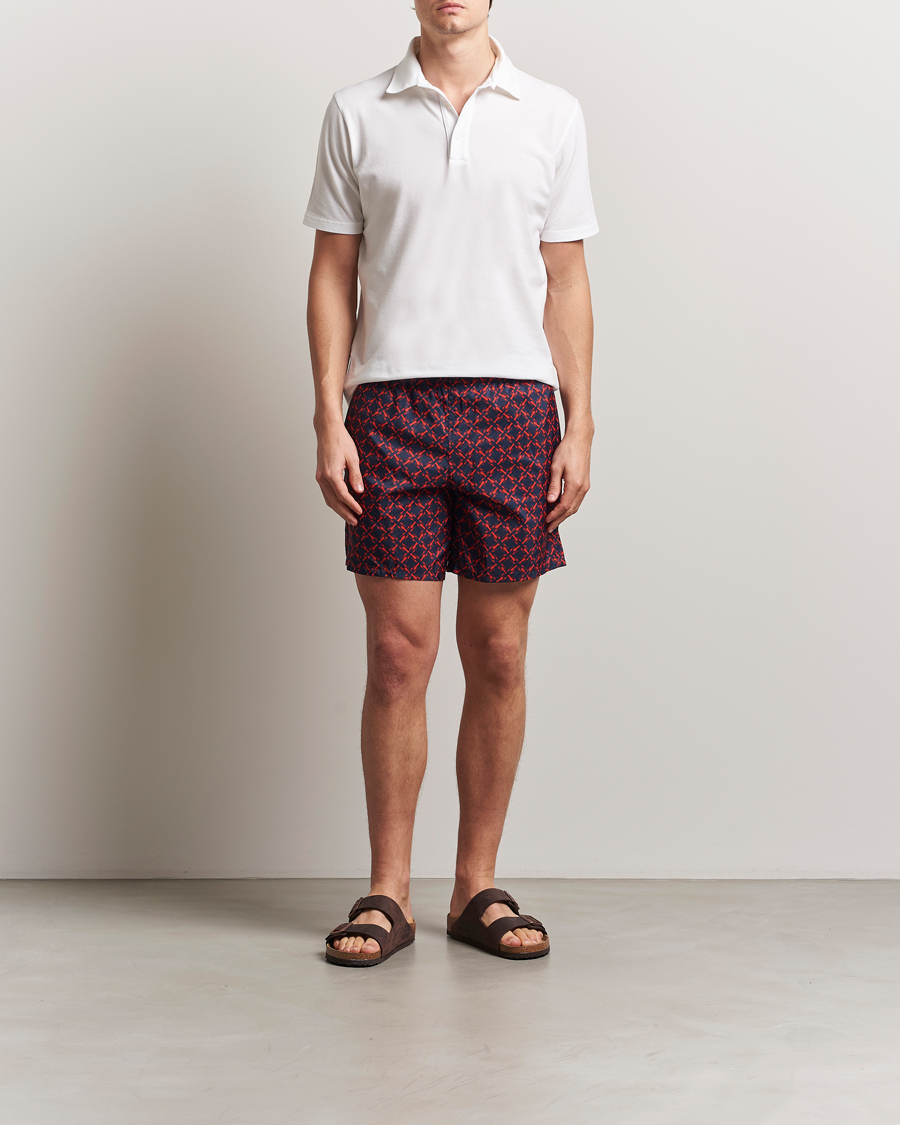 Men | Swimwear | Vilebrequin | Mahina Swimshorts Bleu Marine