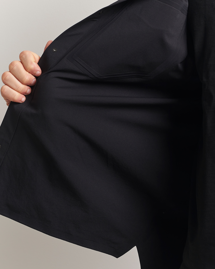 Men | Shirts | Arc'teryx Veilance | Field Long Sleeve Stretch Shirt Black