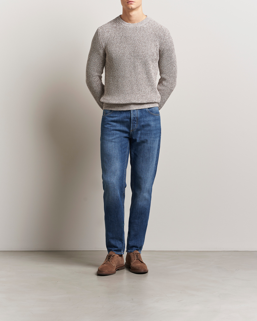 Men | Jeans | Brunello Cucinelli | Traditional Fit Jeans Medium Wash